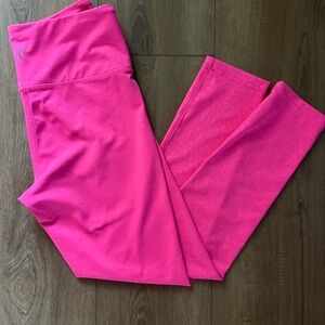 ZYIA Active Hot Pink Leopard Light N Tight Printed 7/8 Leggings
